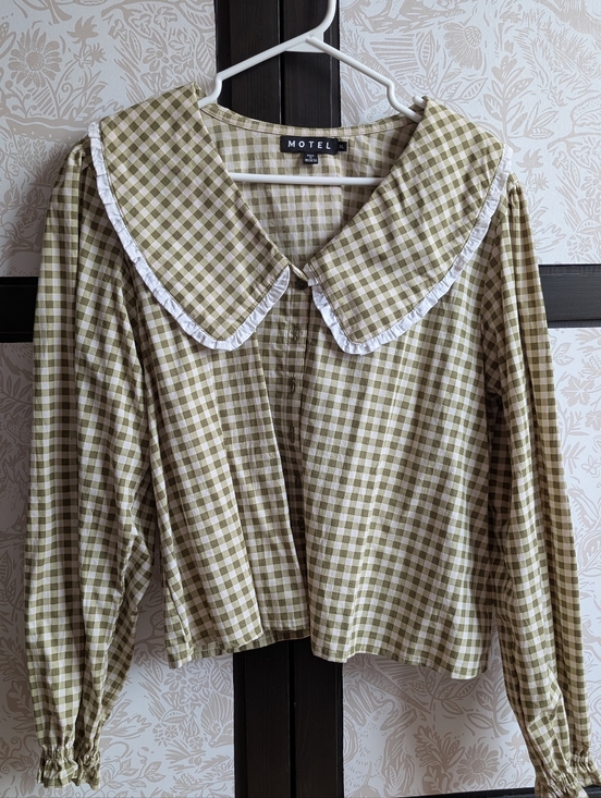 Motel Rocks Tops - Motel Gingham Button Up